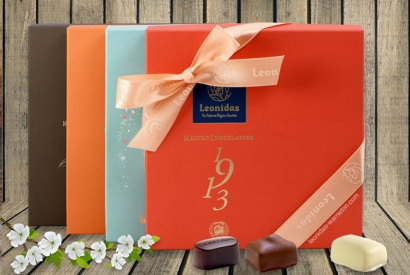 La collection de coffrets cadeaux leonidas s’enrichit de nouvelles couleurs