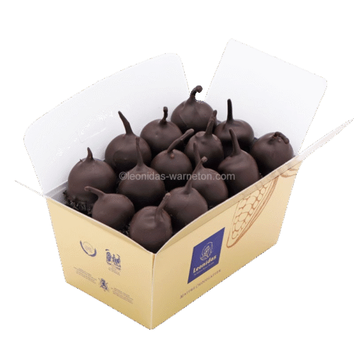 Leonidas Cerisettes à queue chocolat noir