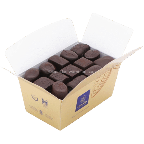 Leonidas Ballotin Chocolats noirs  (500gr)