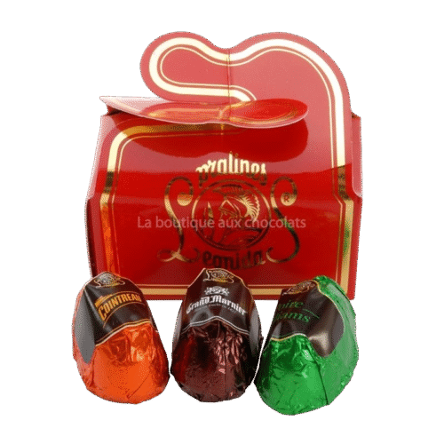 Leonidas Mini ballotin 3 liqueurs pures